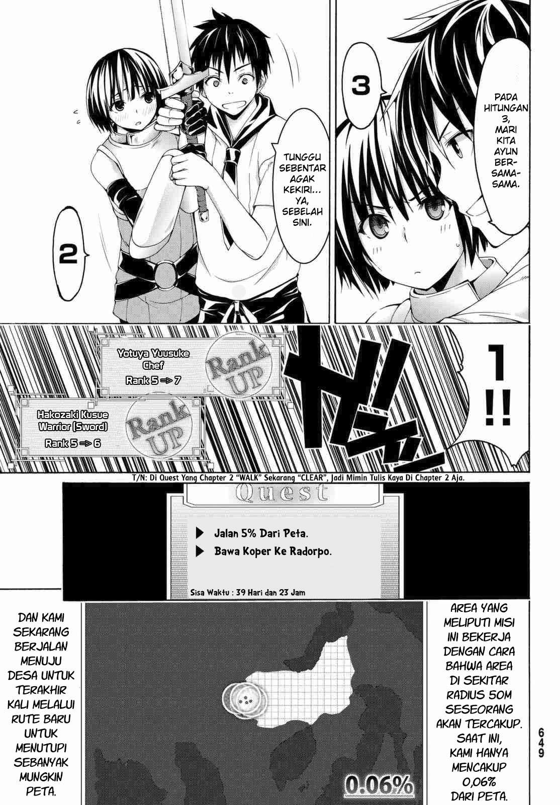 100-man no Inochi no Ue ni Ore wa Tatteiru Chapter 3 - halaman 11