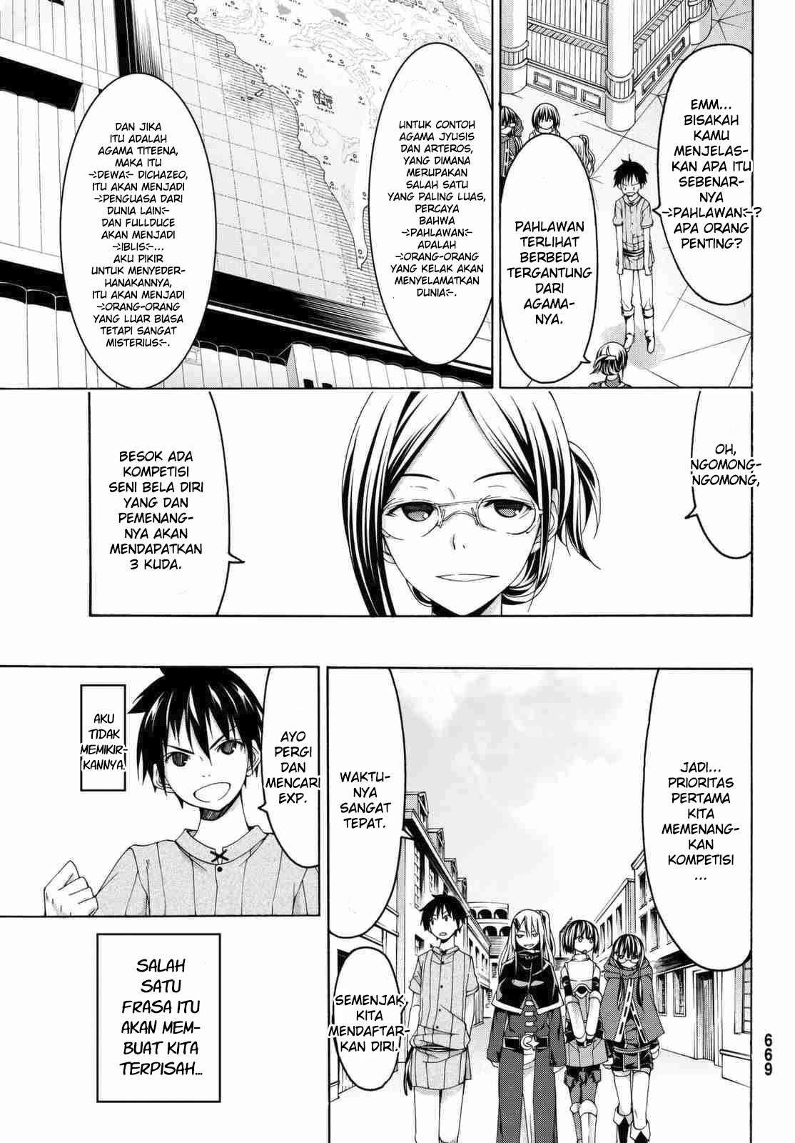 100-man no Inochi no Ue ni Ore wa Tatteiru Chapter 3 - halaman 30