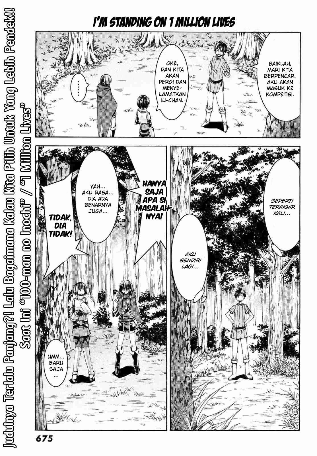 100-man no Inochi no Ue ni Ore wa Tatteiru Chapter 3 - halaman 36
