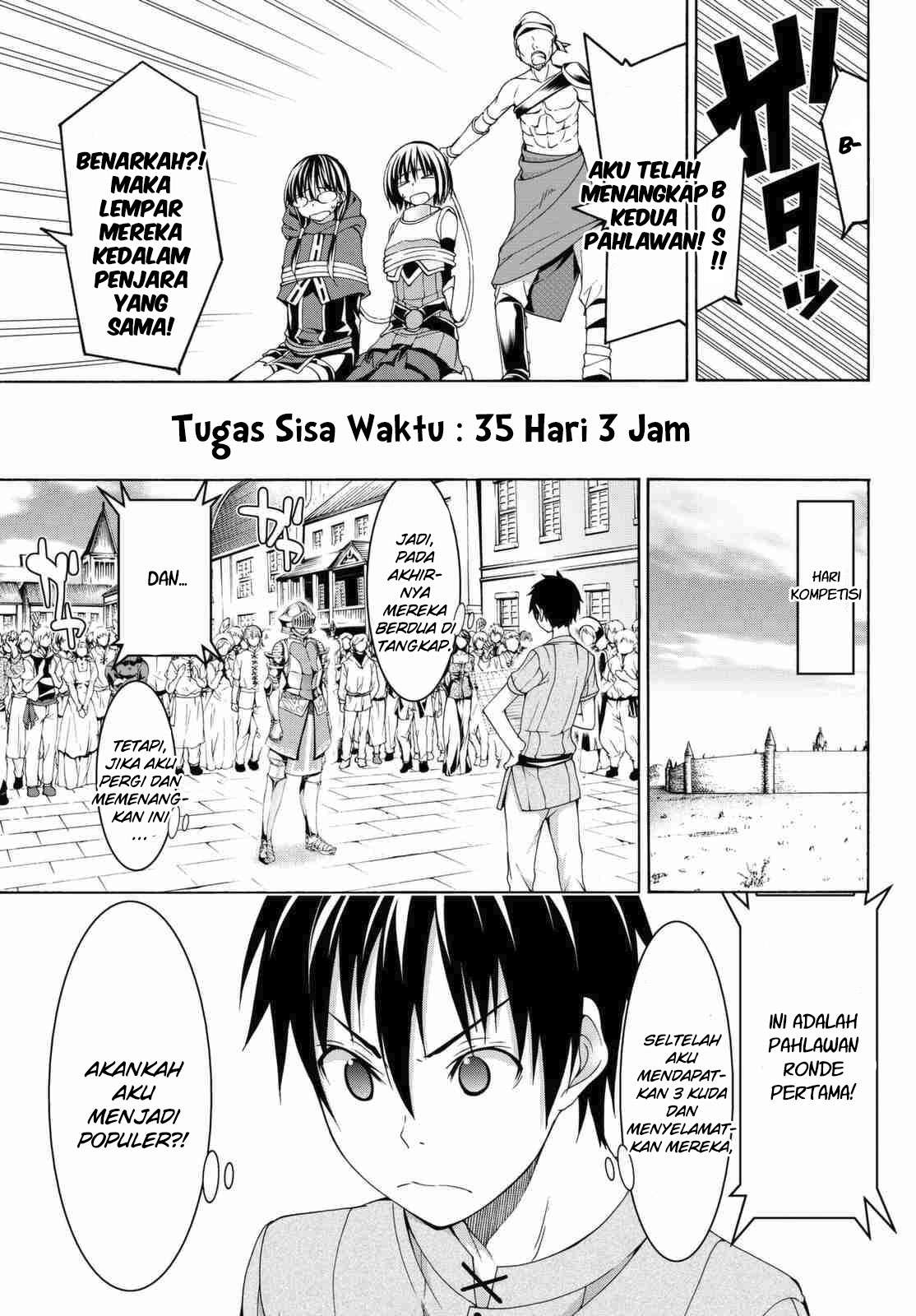 100-man no Inochi no Ue ni Ore wa Tatteiru Chapter 3 - halaman 38