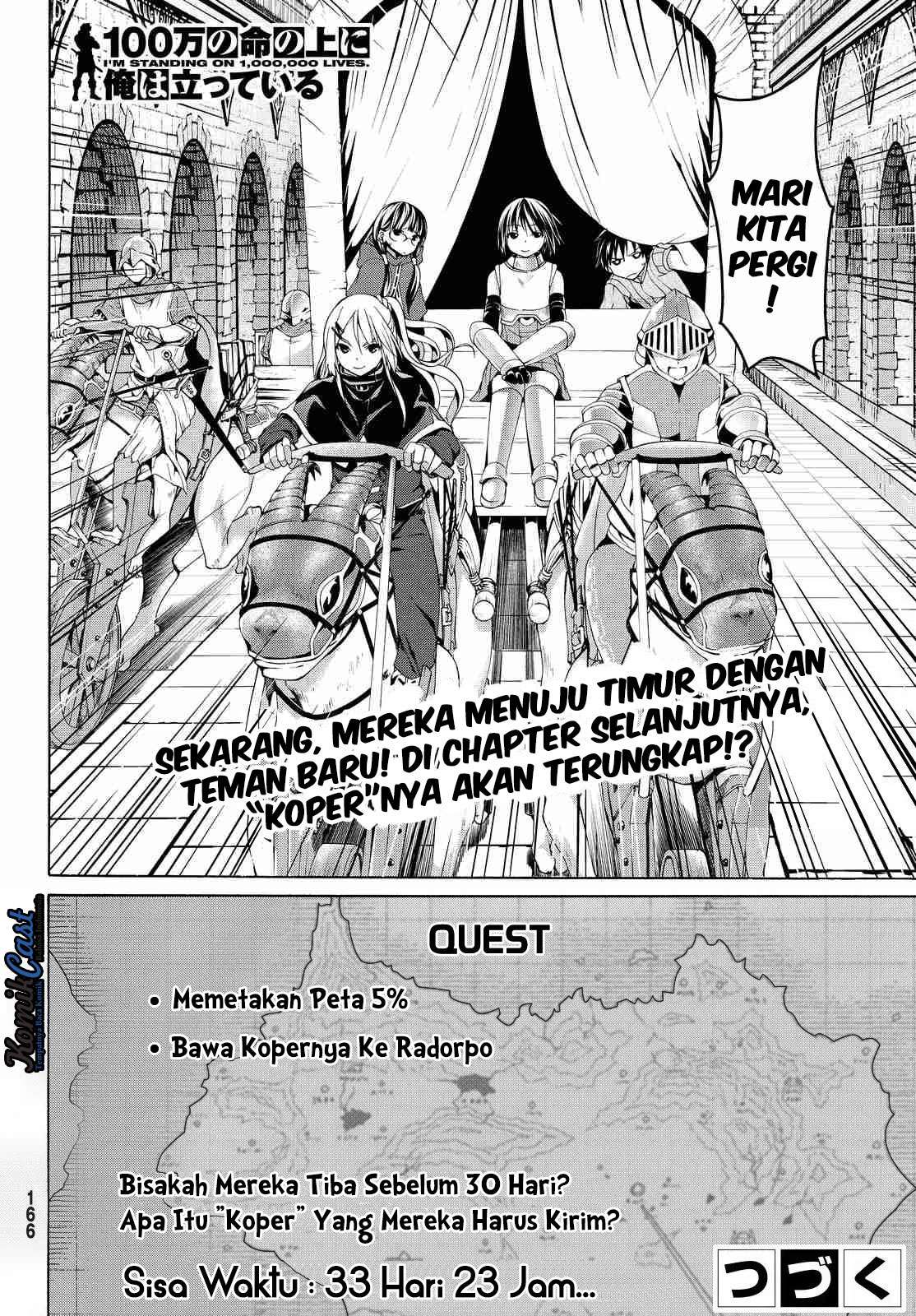 100-man no Inochi no Ue ni Ore wa Tatteiru Chapter 4 - halaman 35