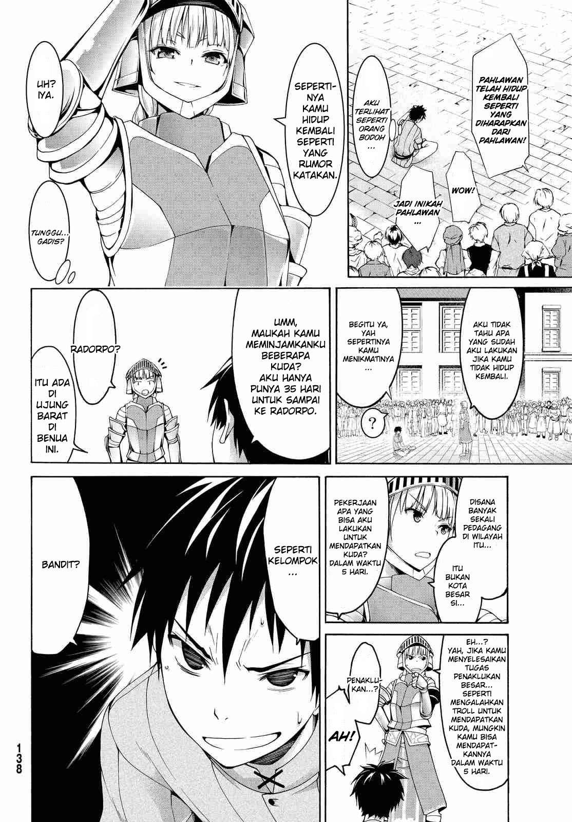 100-man no Inochi no Ue ni Ore wa Tatteiru Chapter 4 - halaman 6