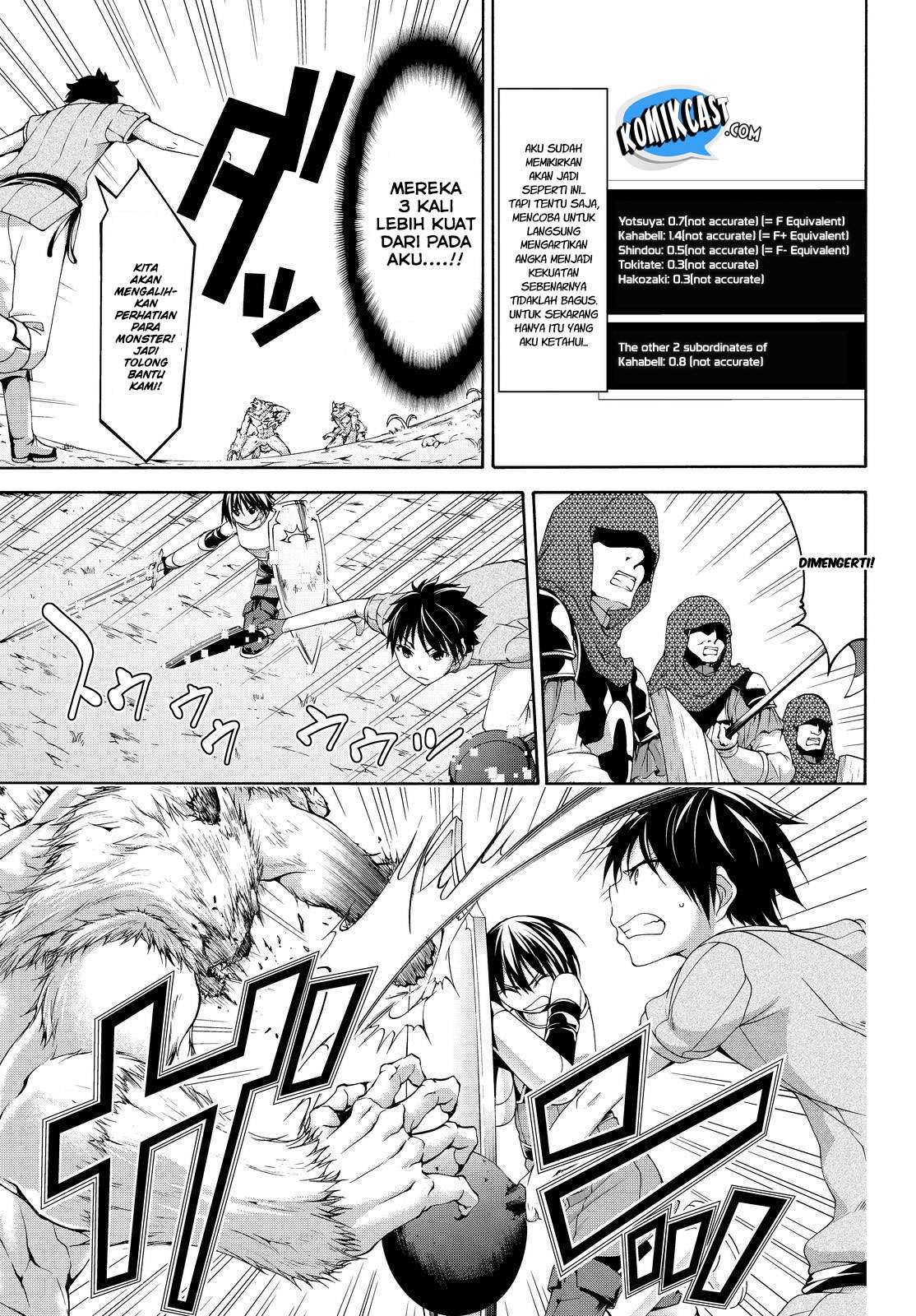 100-man no Inochi no Ue ni Ore wa Tatteiru Chapter 5 - halaman 23