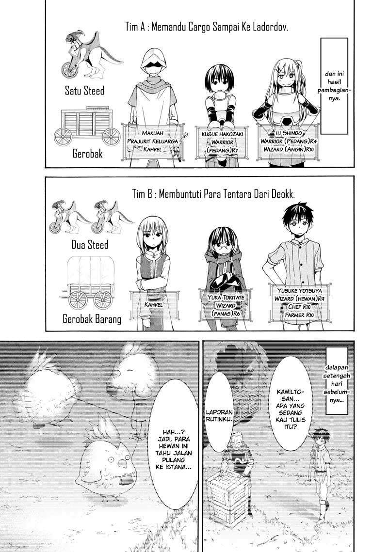 100-man no Inochi no Ue ni Ore wa Tatteiru Chapter 9 - halaman 22