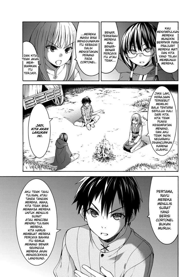 100-man no Inochi no Ue ni Ore wa Tatteiru Chapter 9 - halaman 24