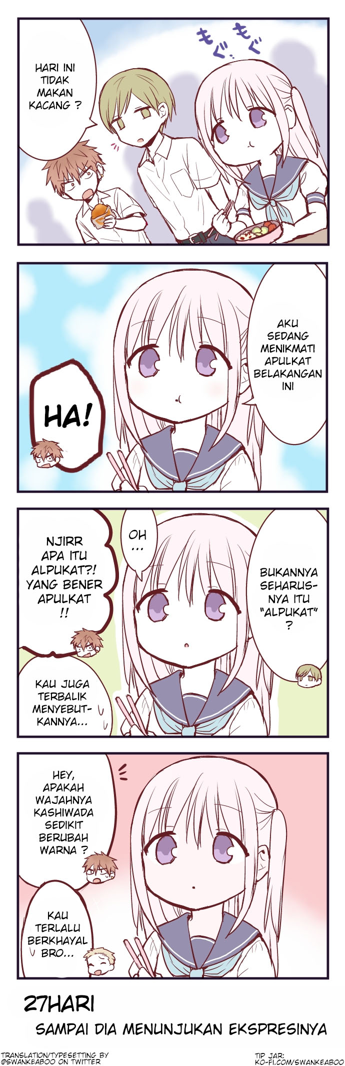 100-nichigo ni Kao ni Deru Kashiwada-san Chapter 0 - halaman 1