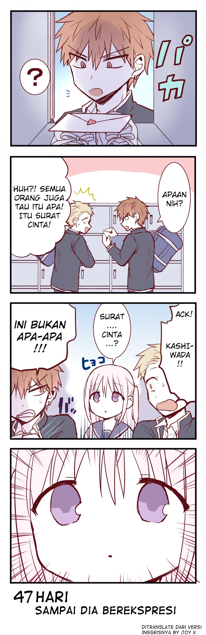100-nichigo ni Kao ni Deru Kashiwada-san Chapter 53 - halaman 1