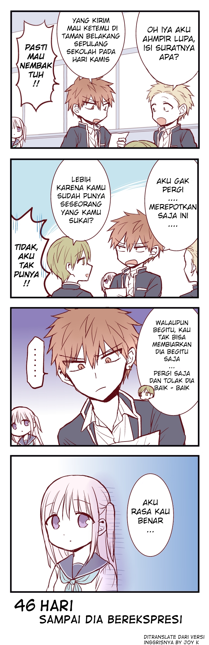 100-nichigo ni Kao ni Deru Kashiwada-san Chapter 54 - halaman 1