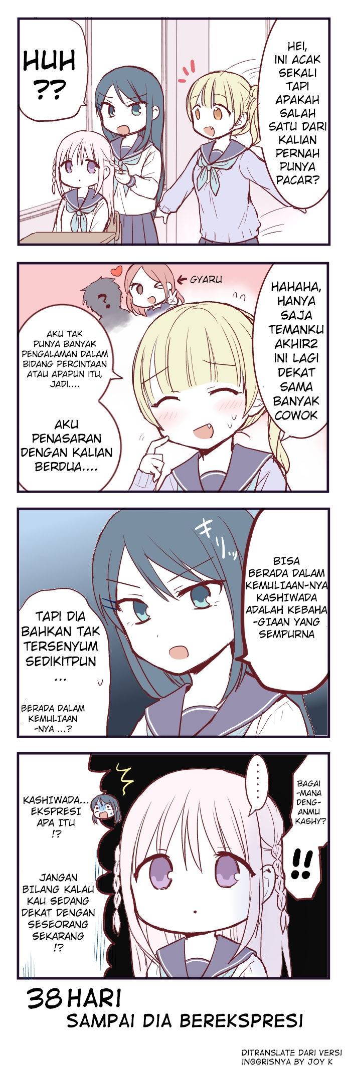 100-nichigo ni Kao ni Deru Kashiwada-san Chapter 62 - halaman 1