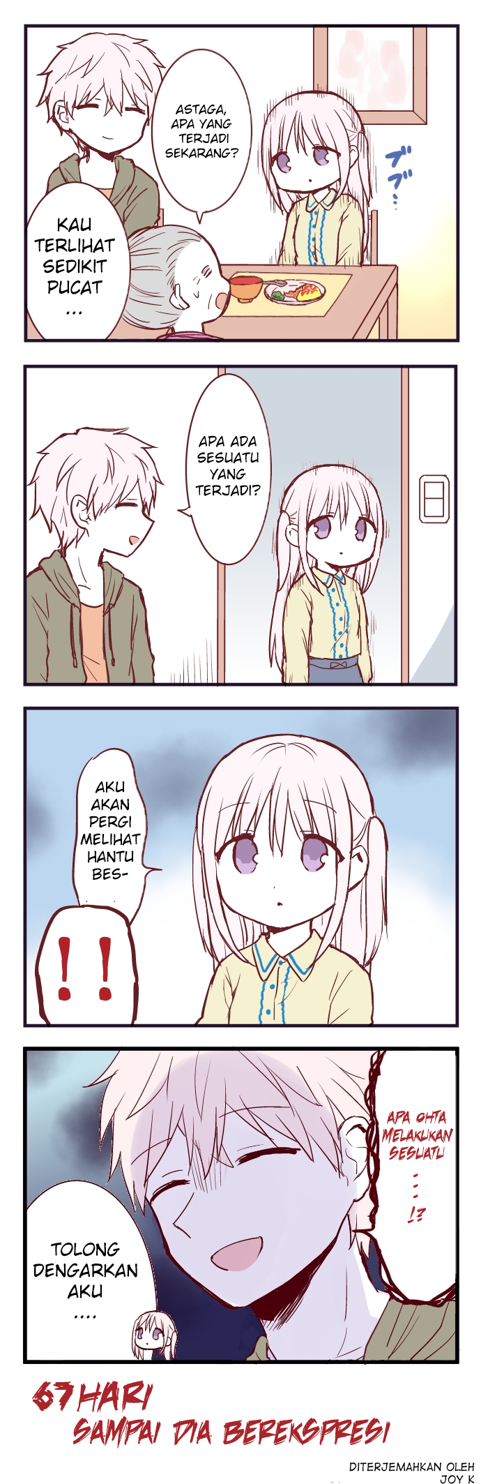 100-nichigo ni Kao ni Deru Kashiwada-san Chapter 67 - halaman 1