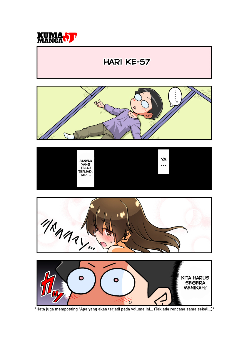 100-nichigo ni Kekkon suru Futari Chapter 57 - halaman 1