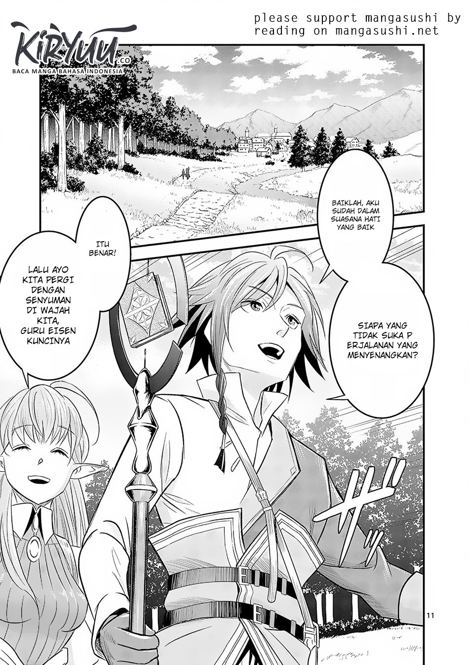 100-nin no Eiyuu o Sodateta Saikyou Yogensha wa Chapter 4.1 - halaman 12