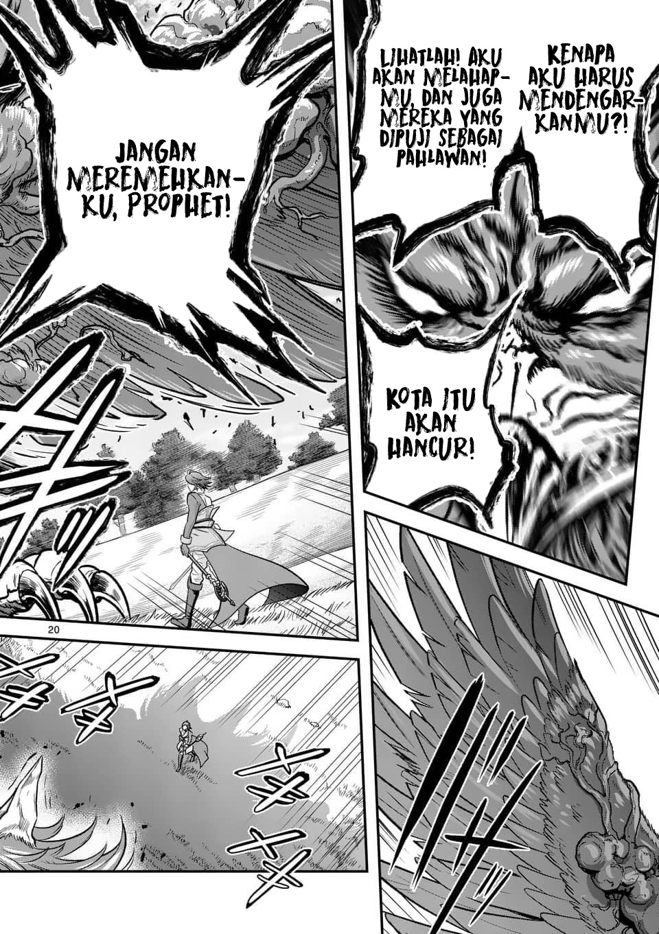100-nin no Eiyuu o Sodateta Saikyou Yogensha wa Chapter 44 - halaman 21