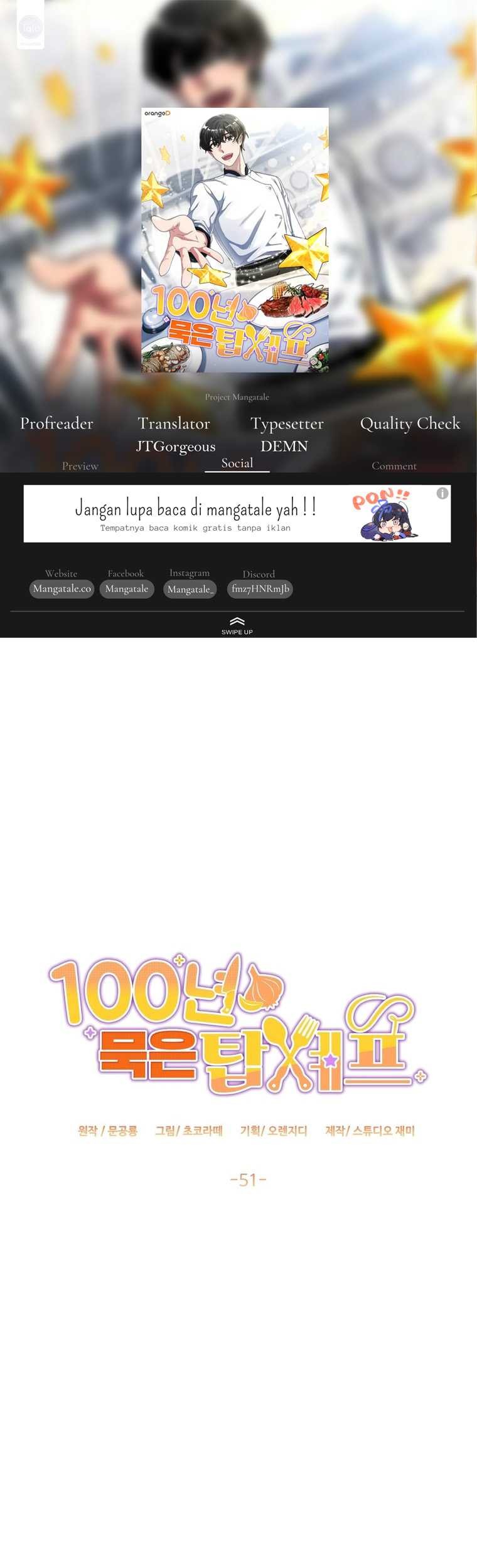 100 Years Old Top Chef Chapter 51 - halaman 1
