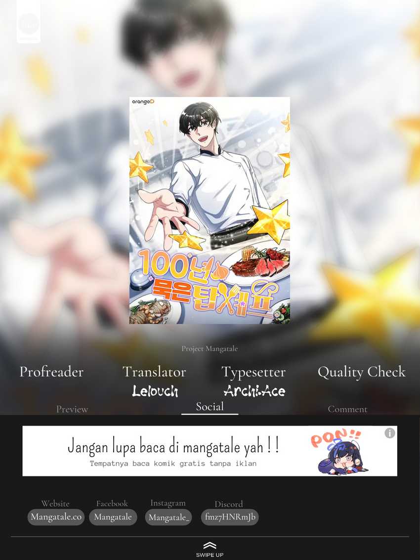 100 Years Old Top Chef Chapter 61 - halaman 1