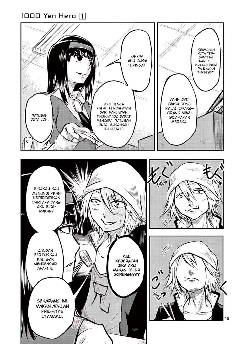 1000 Yen Hero Chapter 1 - halaman 17