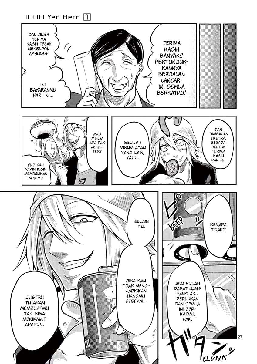 1000 Yen Hero Chapter 2 - halaman 29