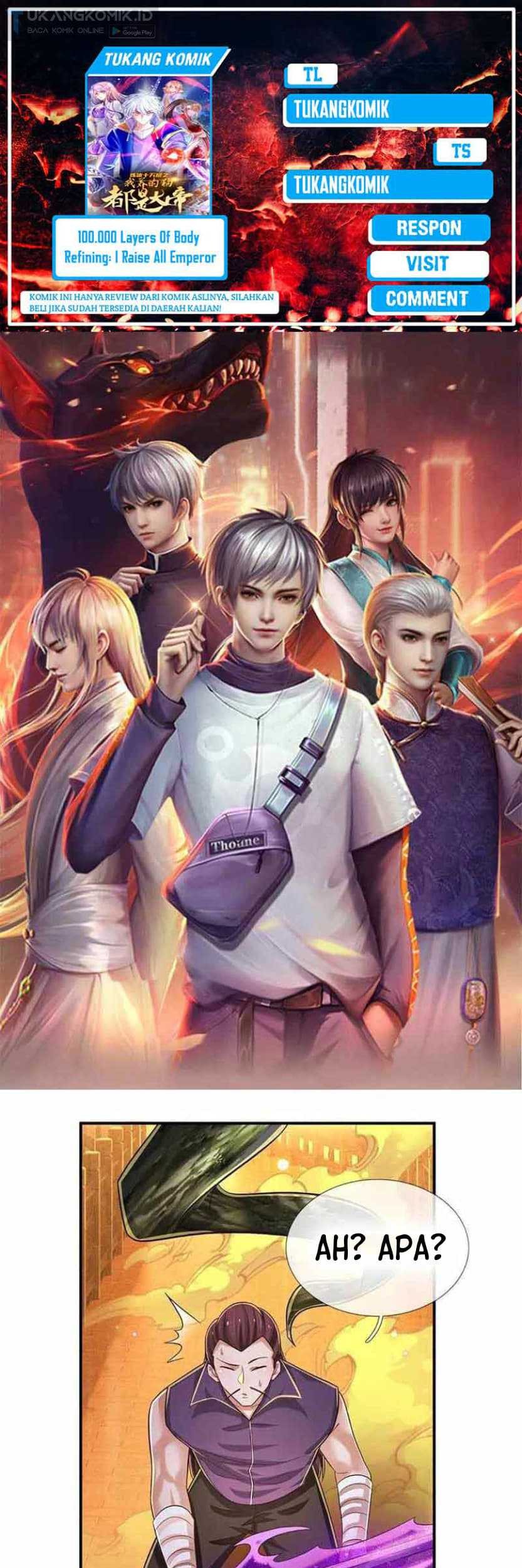 100.000 Layers Of Body Refining: I Raise All Emperor Chapter 270 - halaman 1