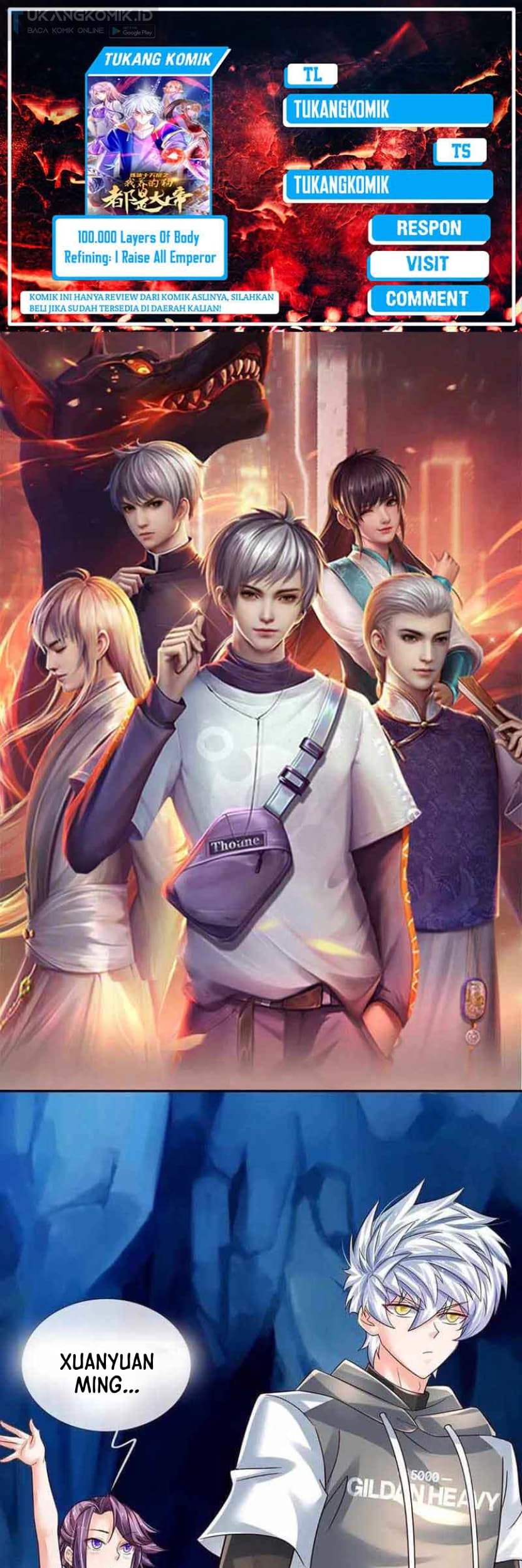 100.000 Layers Of Body Refining: I Raise All Emperor Chapter 274 - halaman 1