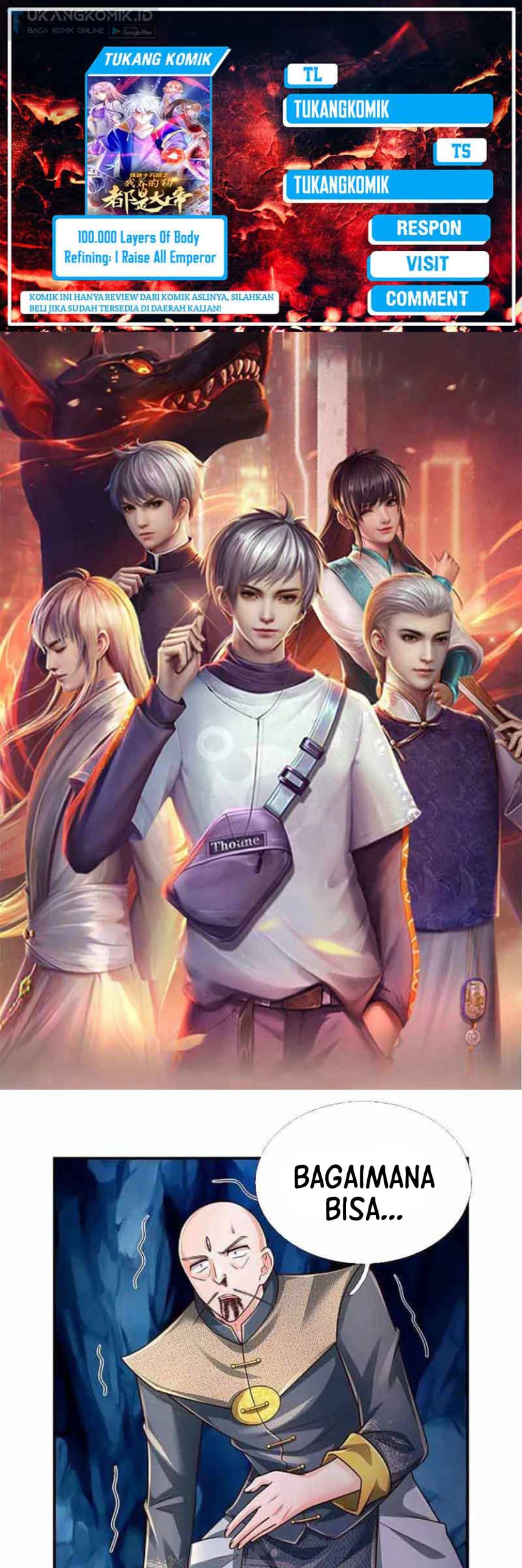 100.000 Layers Of Body Refining: I Raise All Emperor Chapter 278 - halaman 1