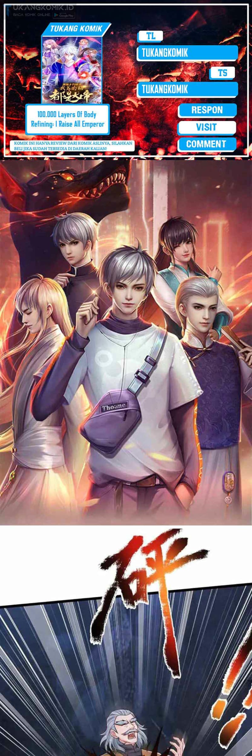 100.000 Layers Of Body Refining: I Raise All Emperor Chapter 279 - halaman 1