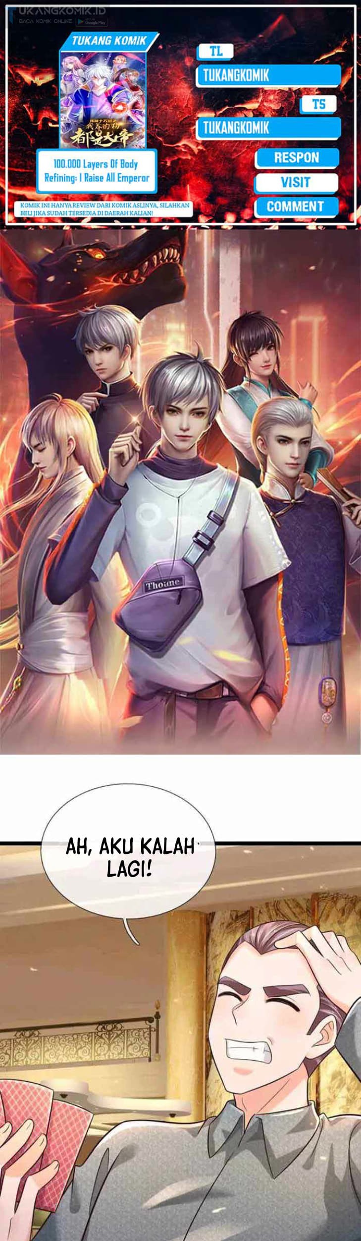 100.000 Layers Of Body Refining: I Raise All Emperor Chapter 287 - halaman 1