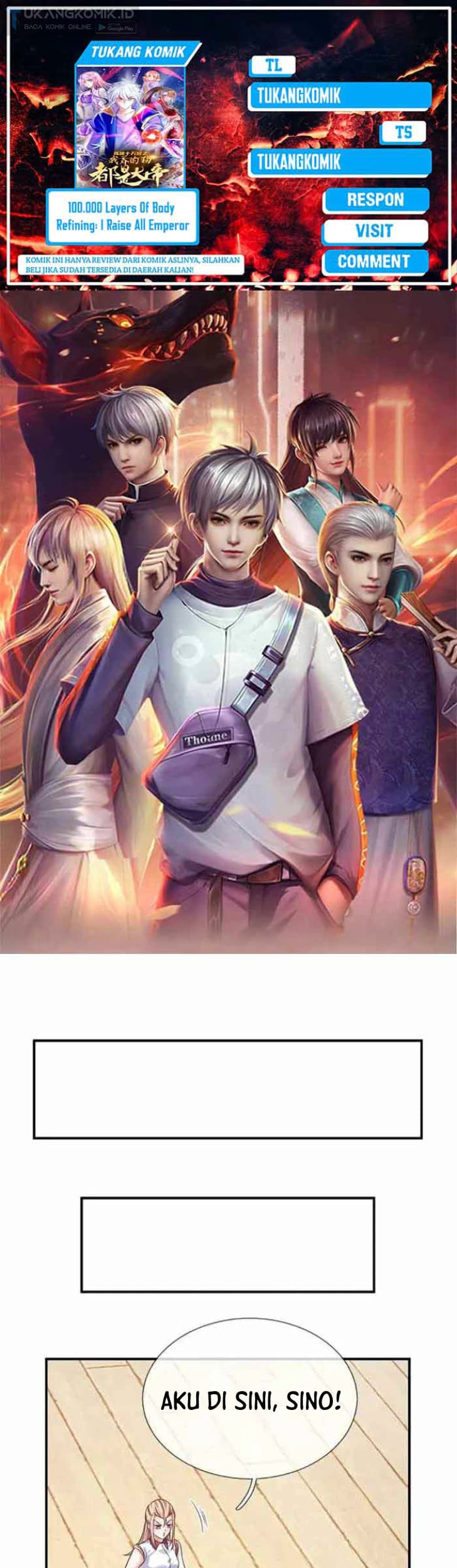 100.000 Layers Of Body Refining: I Raise All Emperor Chapter 293 - halaman 1