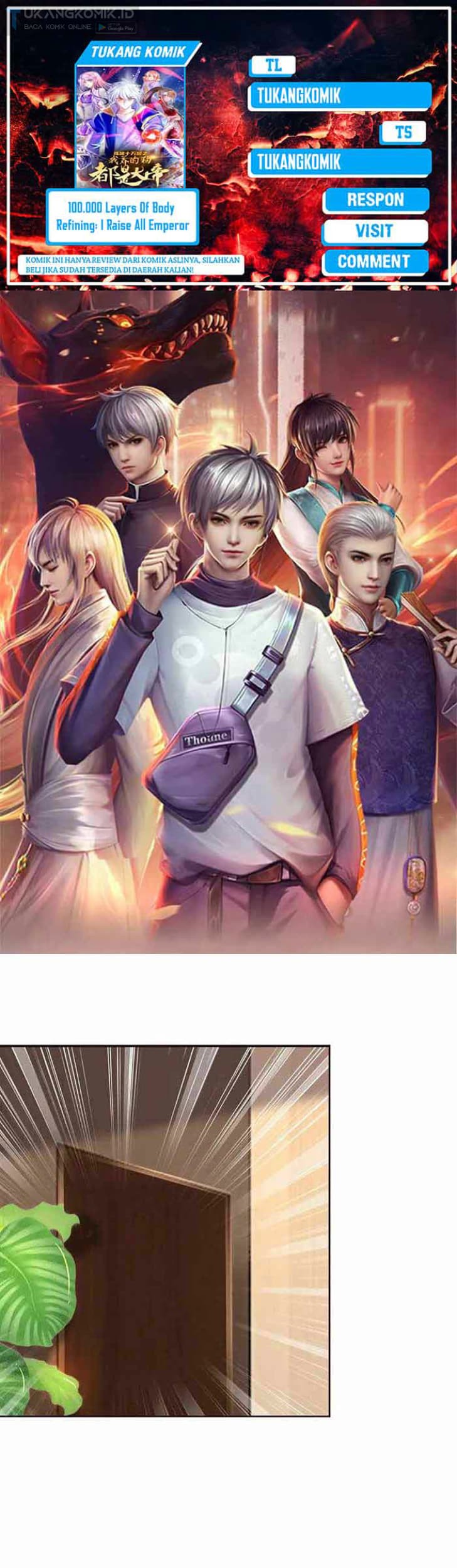 100.000 Layers Of Body Refining: I Raise All Emperor Chapter 295 - halaman 1