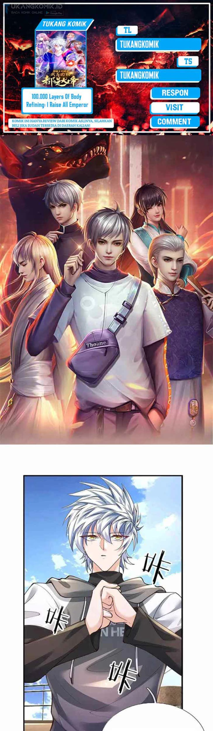 100.000 Layers Of Body Refining: I Raise All Emperor Chapter 297 - halaman 1