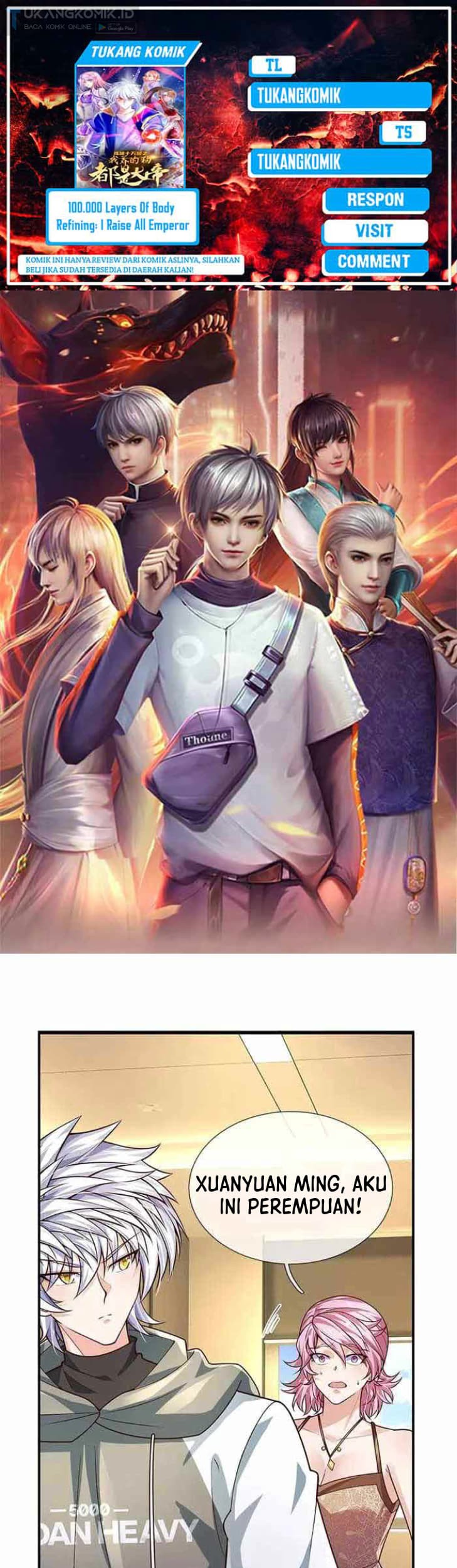 100.000 Layers Of Body Refining: I Raise All Emperor Chapter 299 - halaman 1