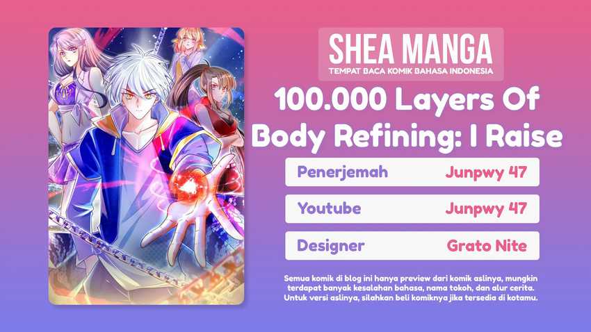 100.000 Layers Of Body Refining: I Raise All Emperor Chapter 3 - halaman 1