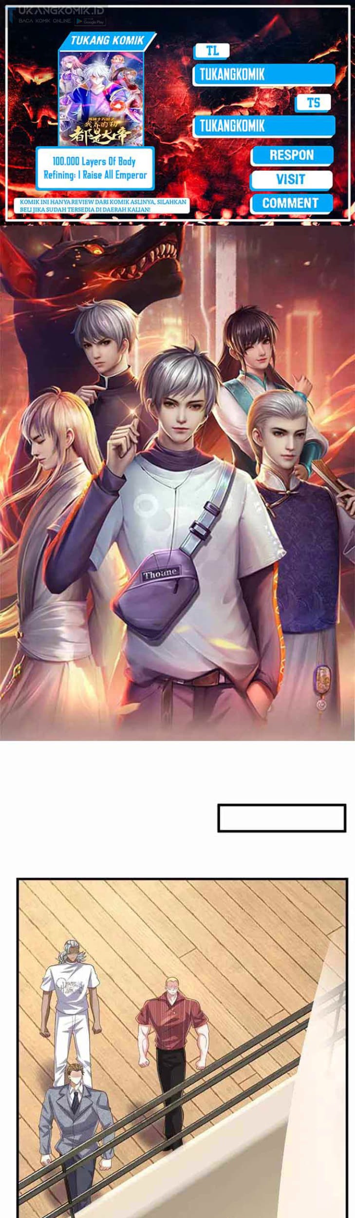100.000 Layers Of Body Refining: I Raise All Emperor Chapter 304 - halaman 1