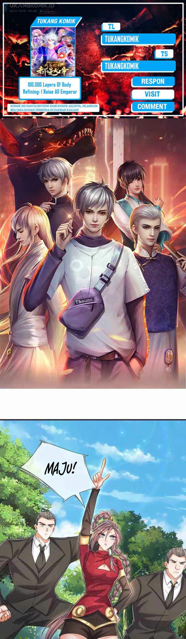 100.000 Layers Of Body Refining: I Raise All Emperor Chapter 306 - halaman 1