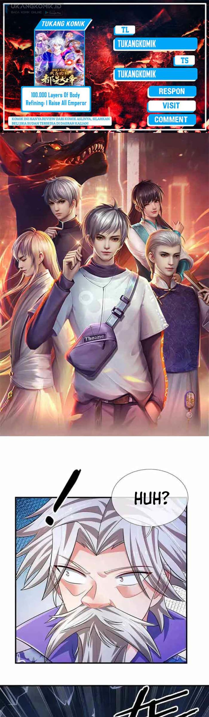 100.000 Layers Of Body Refining: I Raise All Emperor Chapter 314 - halaman 1
