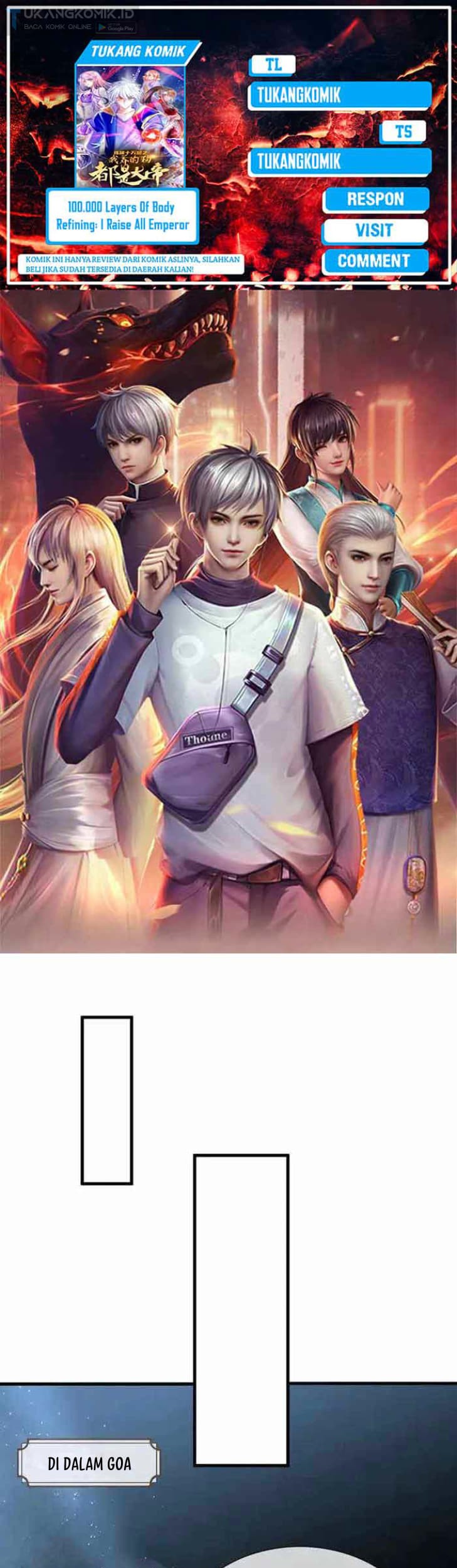 100.000 Layers Of Body Refining: I Raise All Emperor Chapter 321 - halaman 1