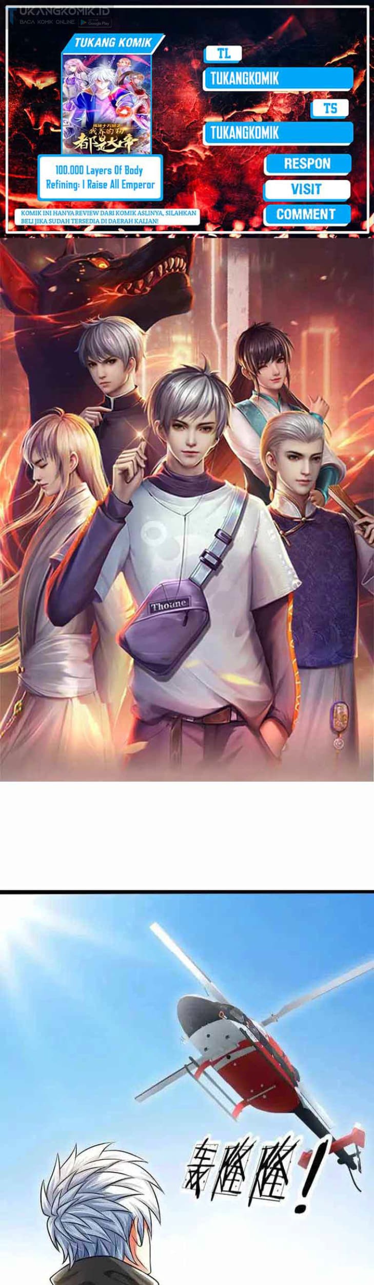 100.000 Layers Of Body Refining: I Raise All Emperor Chapter 323 - halaman 1