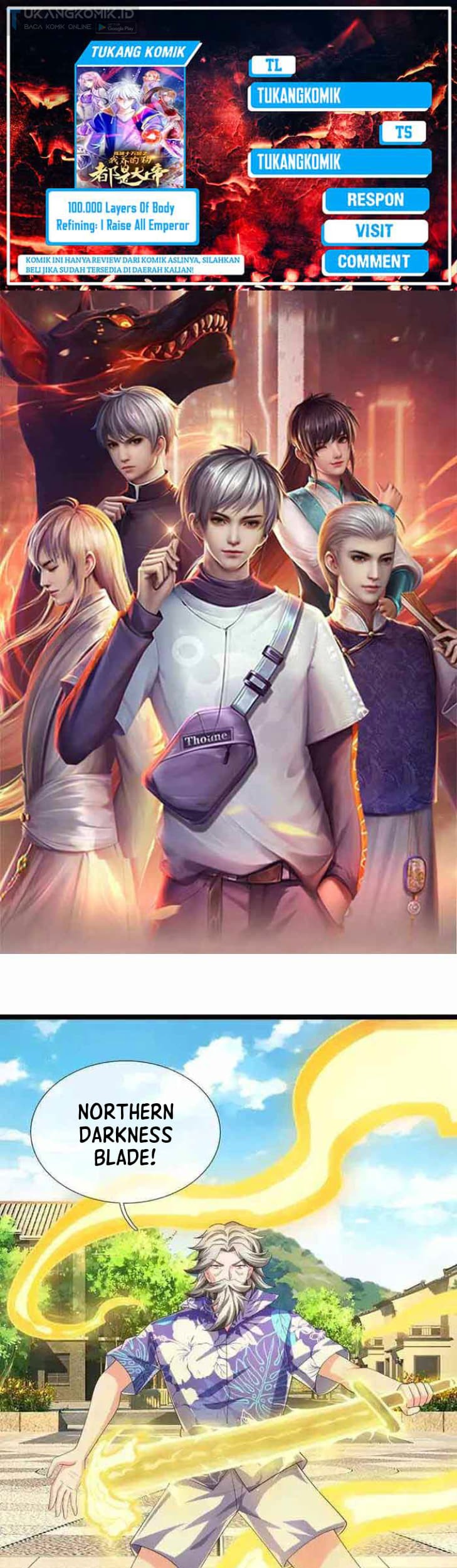 100.000 Layers Of Body Refining: I Raise All Emperor Chapter 324 - halaman 1