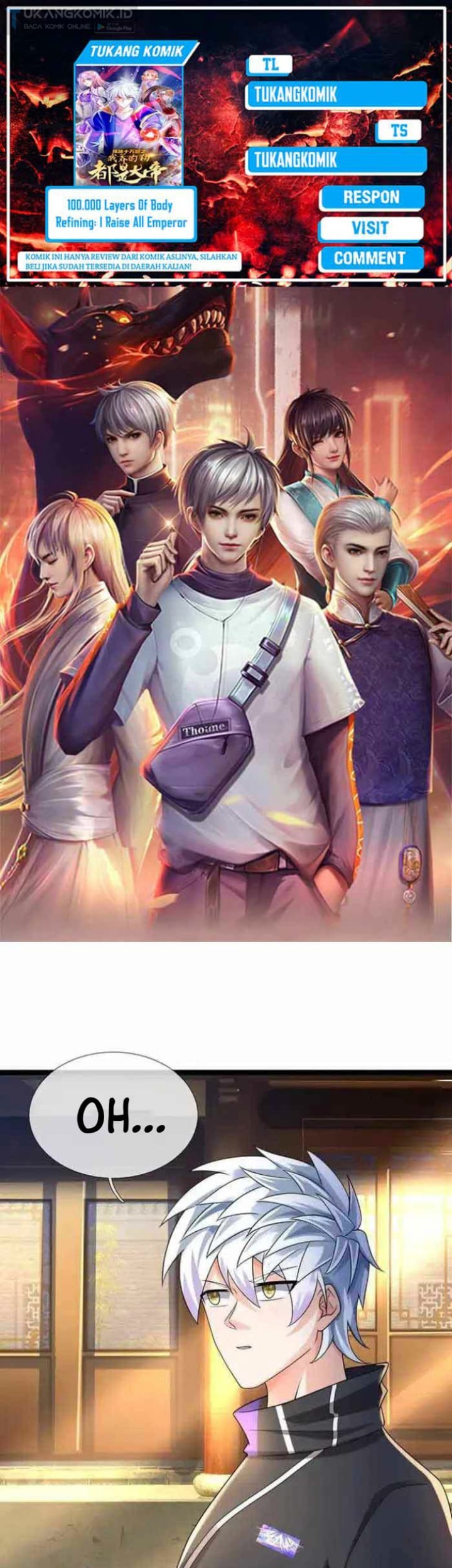 100.000 Layers Of Body Refining: I Raise All Emperor Chapter 327 - halaman 1