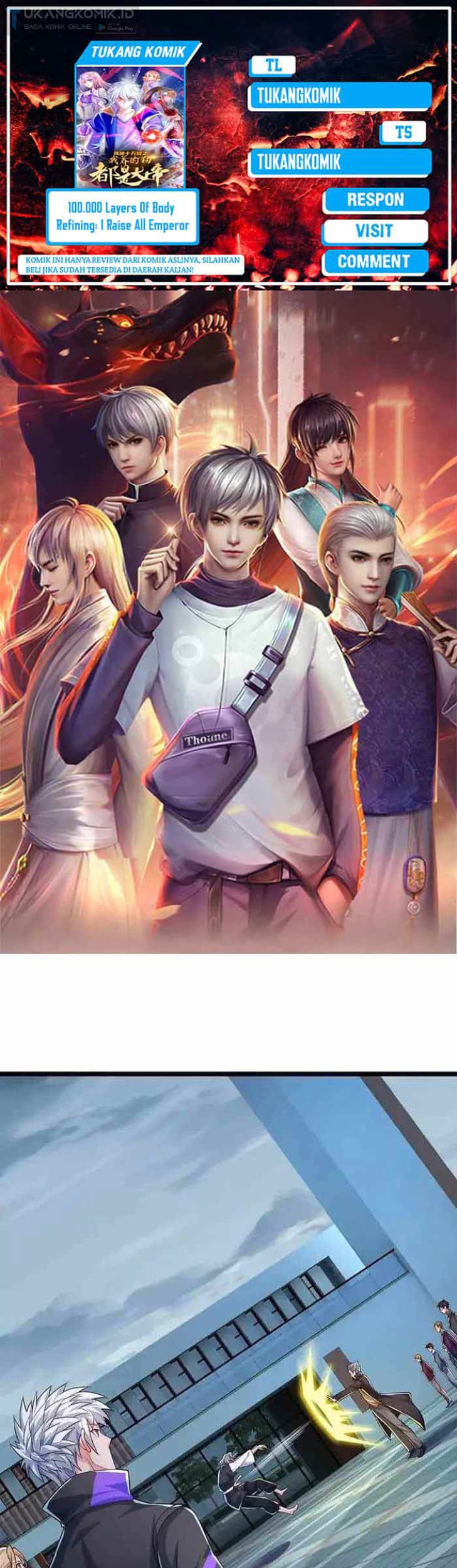 100.000 Layers Of Body Refining: I Raise All Emperor Chapter 331 - halaman 1