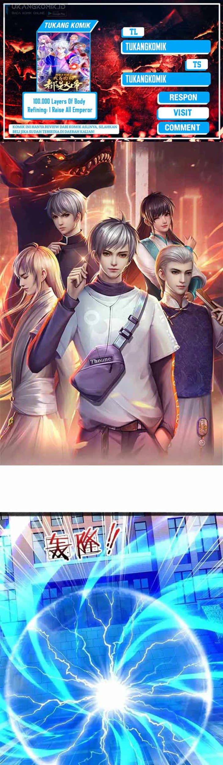 100.000 Layers Of Body Refining: I Raise All Emperor Chapter 332 - halaman 1
