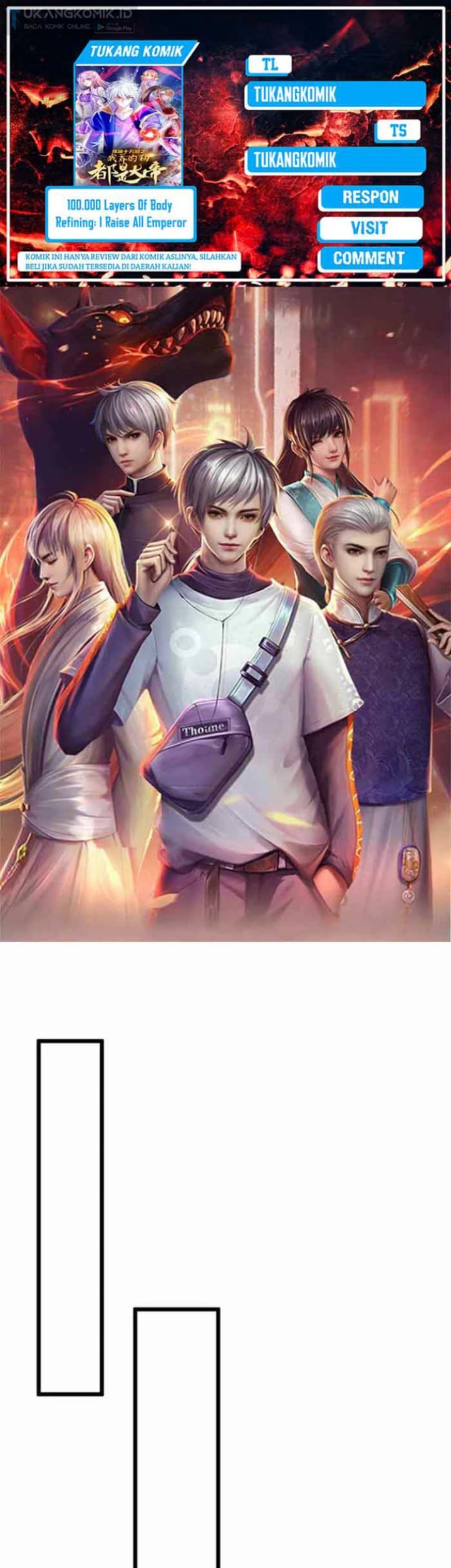 100.000 Layers Of Body Refining: I Raise All Emperor Chapter 338 - halaman 1