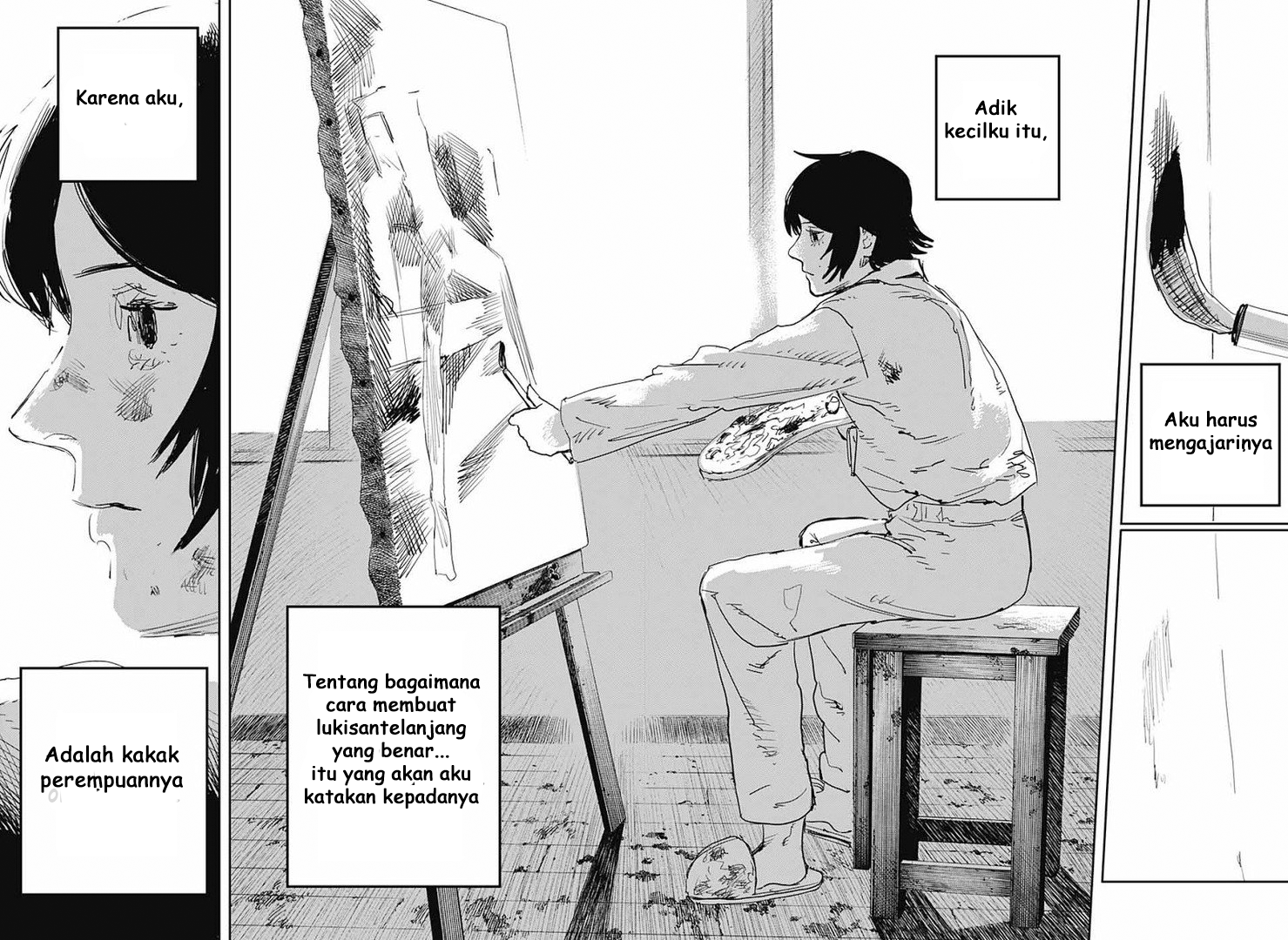 17-21: Fujimoto Tatsuki Tanpenshuu Chapter 4 - halaman 35