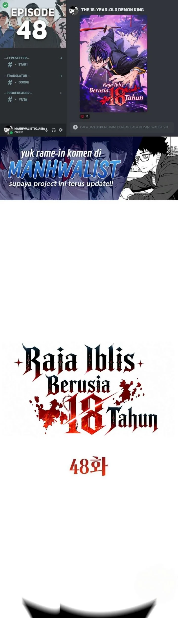 18-Year-Old Demon King Chapter 48 - halaman 1