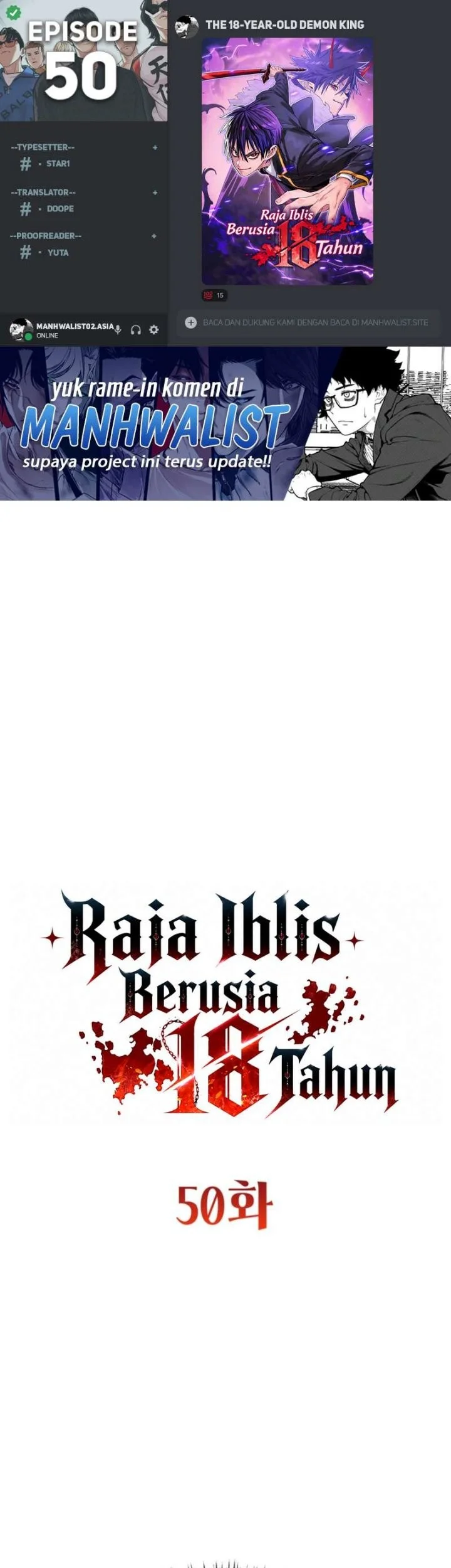 18-Year-Old Demon King Chapter 50 - halaman 2
