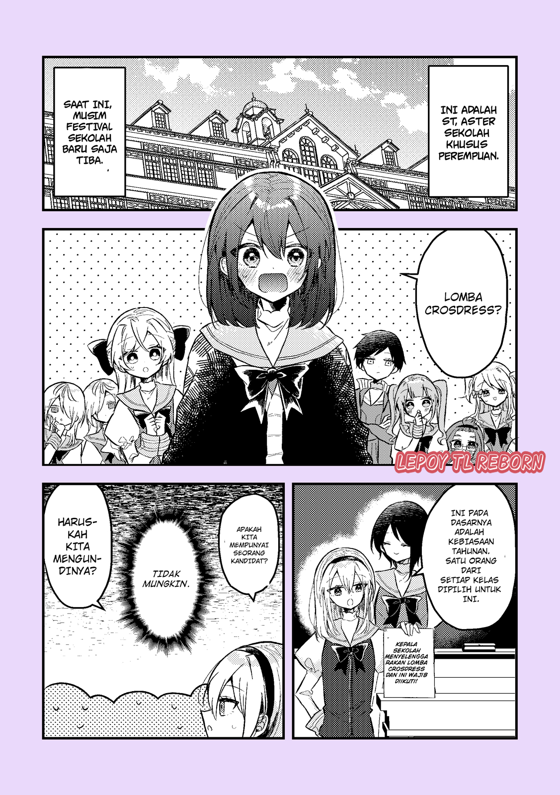 2-kagetsugo ni Seibetsu ga Bareru Josou Danshi Chapter 9 - halaman 1