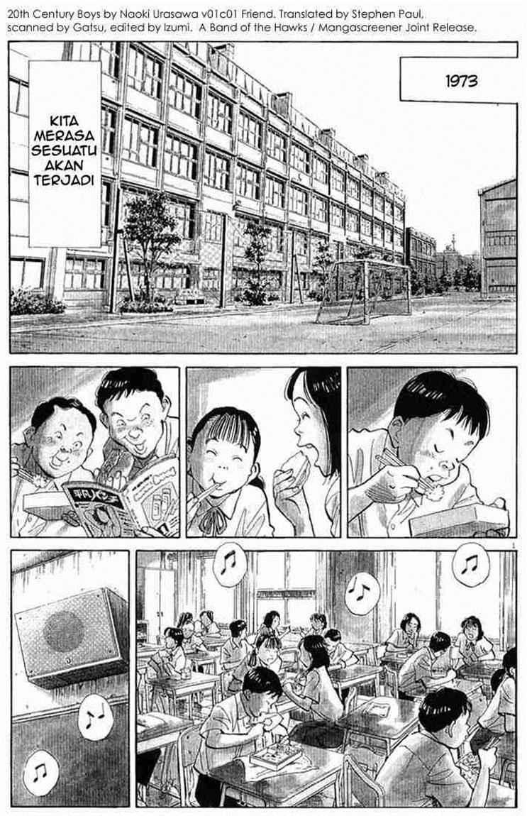 20th Century Boys Chapter 1 - halaman 4