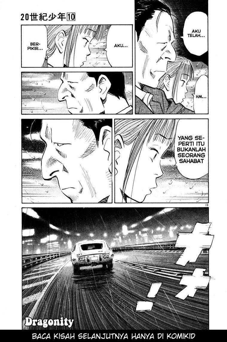 20th Century Boys Chapter 107 - halaman 20