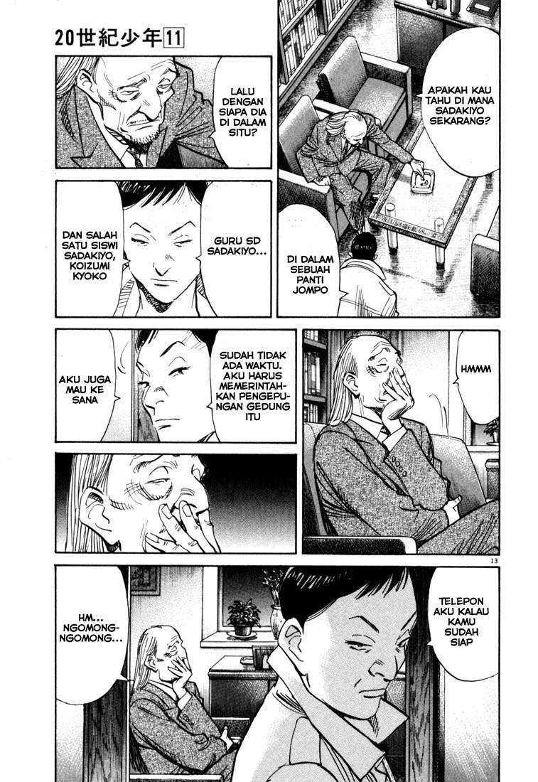 20th Century Boys Chapter 112 - halaman 14