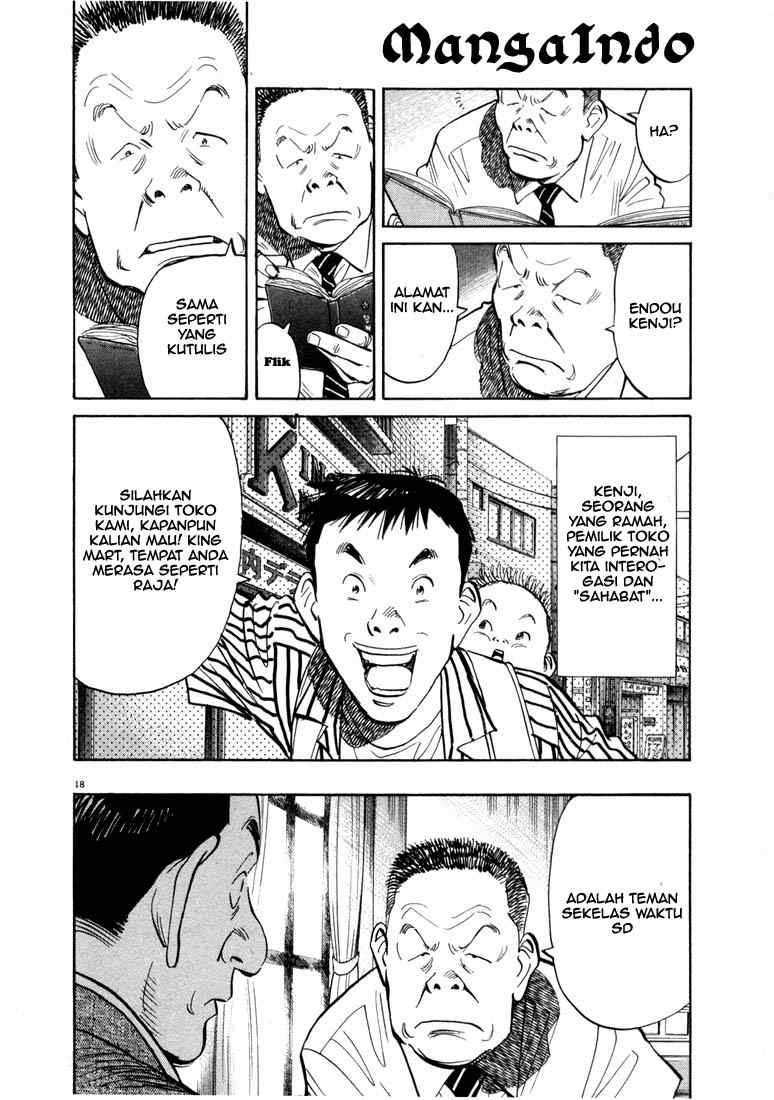 20th Century Boys Chapter 13 - halaman 19