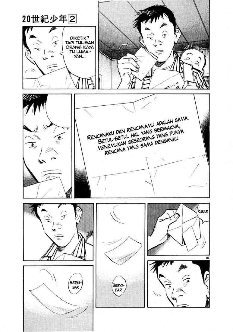 20th Century Boys Chapter 17 - halaman 18